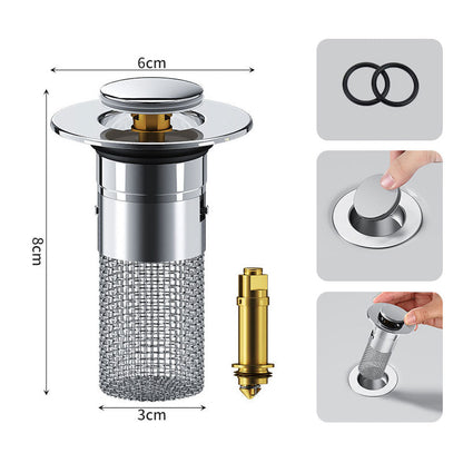 ⏳🔥LIMITED-TIME 50% OFF! ⏰ BUY 1 GET 1 FREE !! 🔥 Stainless Steel Floor Drain Filter – Stop Hair Clogs Before They Start 💧