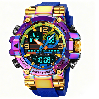 Multifunctional LED Digital Watch – Rugged & Smart ⌚