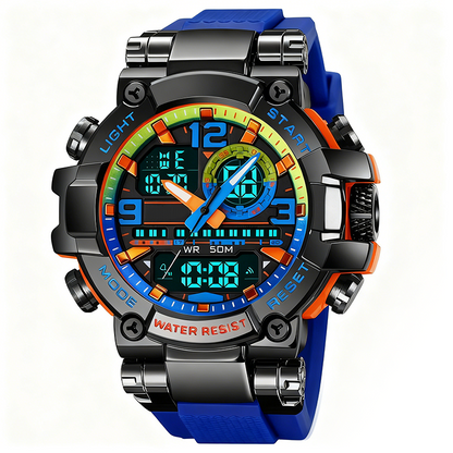 Multifunctional LED Digital Watch – Rugged & Smart ⌚