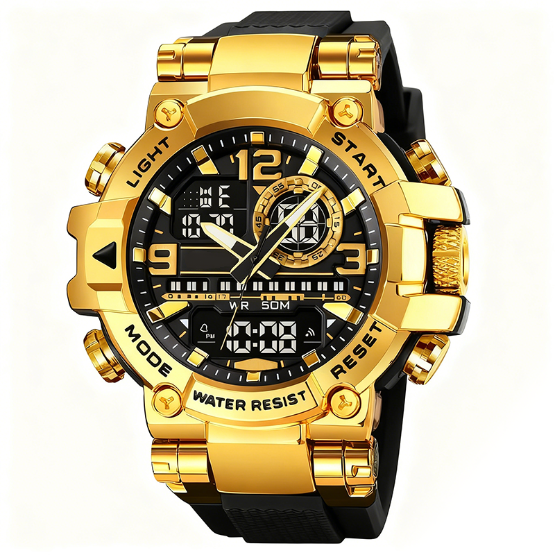 Multifunctional LED Digital Watch – Rugged & Smart ⌚