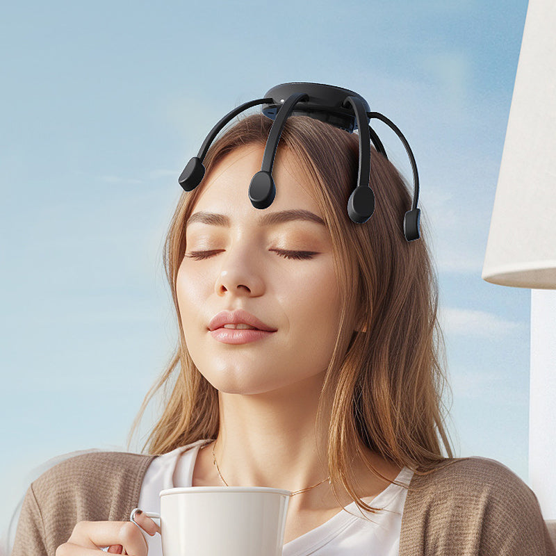 🐙 60% OFF NOW ! 💆‍♂️ Intelligent Octopus Head Massager – Relaxing Kneading, Multiple Modes & Portable Design 🔋