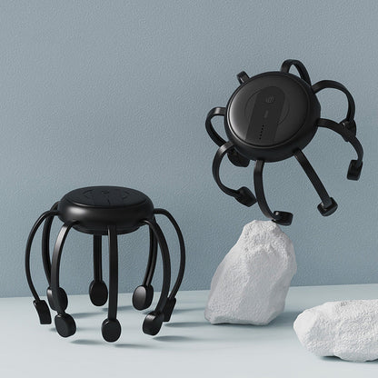 🐙 60% OFF NOW ! 💆‍♂️ Intelligent Octopus Head Massager – Relaxing Kneading, Multiple Modes & Portable Design 🔋