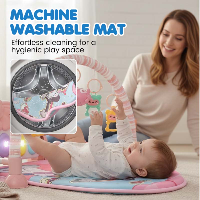 3-in-1 Baby Musical Piano Play Mat