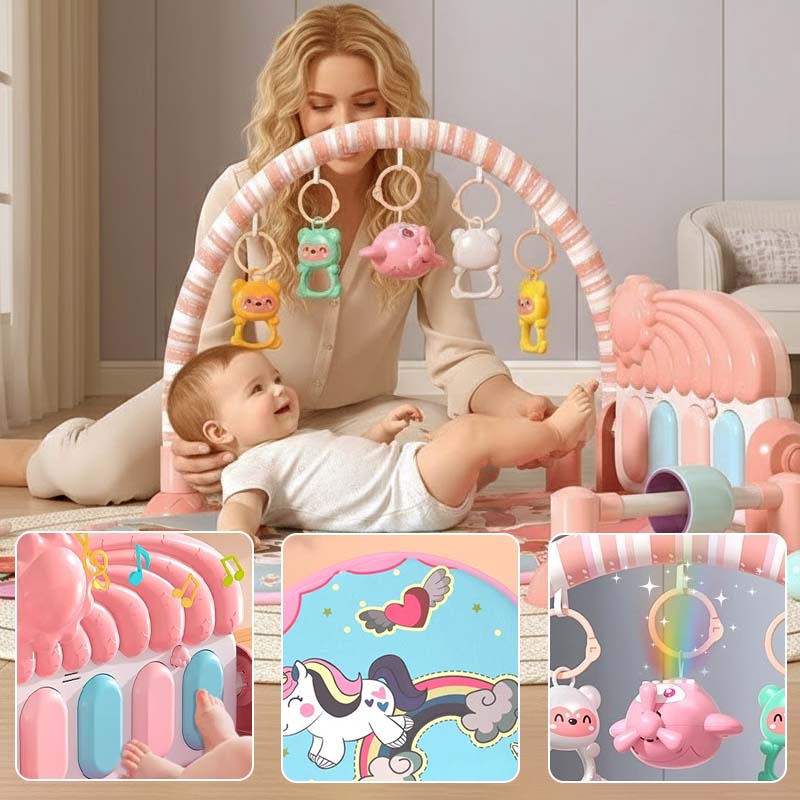 3-in-1 Baby Musical Piano Play Mat