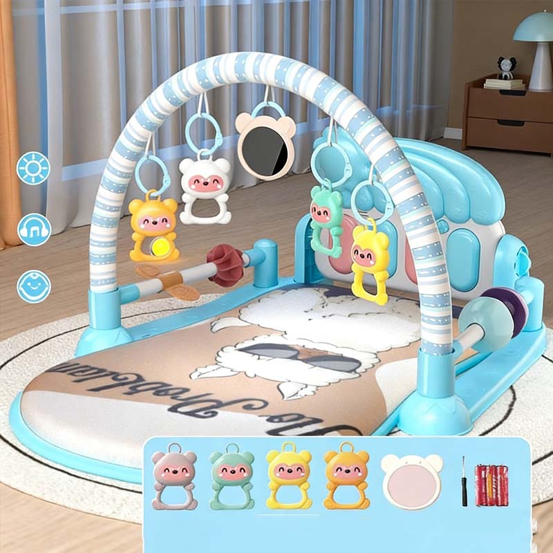 3-in-1 Baby Musical Piano Play Mat