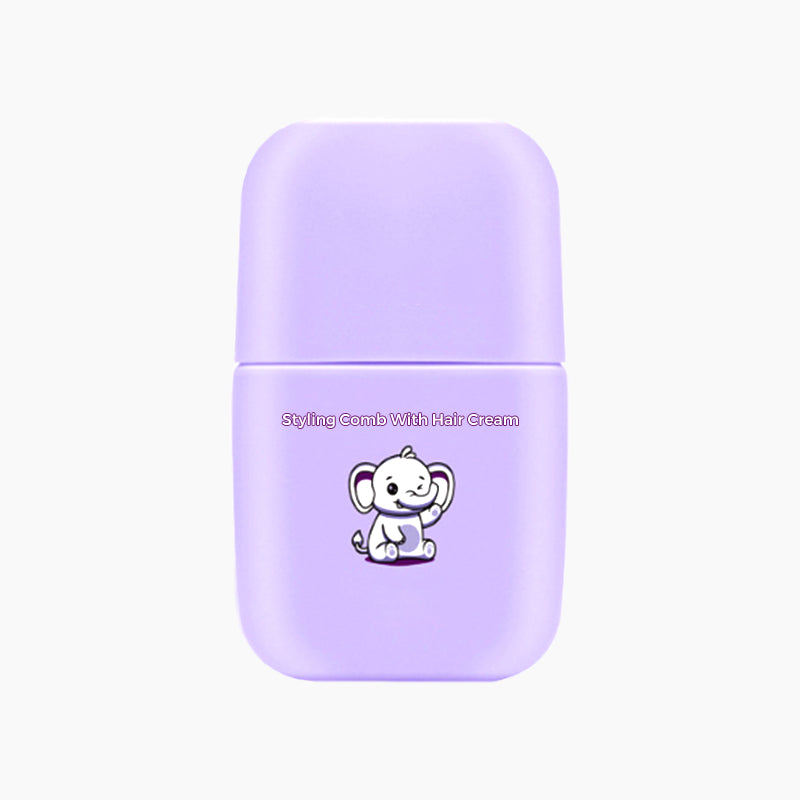 💖BUY 2 GET 1 FREE🔥Styling Comb With Hair Cream🌟Tames Frizz, Adds Shine & Perfect for On-the-Go💇‍♀️