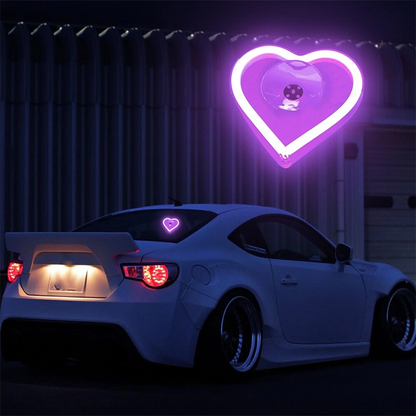 ❤️Solar mood lighting for cars | Romantic and wireless!🚗