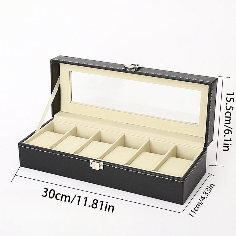 ⌚🎁 6-Piece Men's Watch Set – Premium Gift Box, Multiple Styles for Every Occasion, Complete Collection to Vary Your Look Each Day with Elegance 💼👔