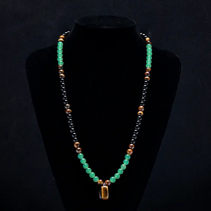✨Bohemian Natural Stone Beaded Necklace
