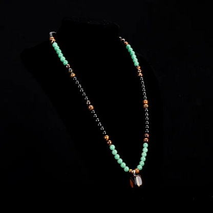 ✨Bohemian Natural Stone Beaded Necklace