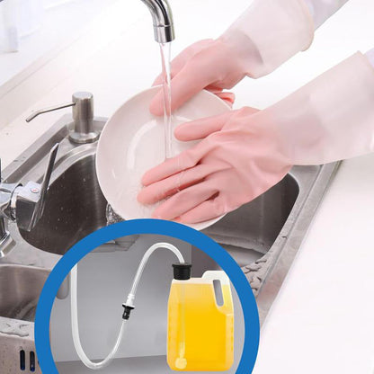 🎉50% OFF !!  🧼 Kitchen Sink Soap Dispenser, Built-in Sink Pump, Directly Connects to Large Soap Bottles for Easy Refilling ✨