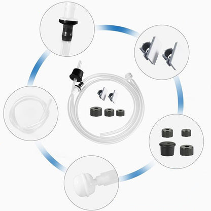 🎉50% OFF !!  🧼 Kitchen Sink Soap Dispenser, Built-in Sink Pump, Directly Connects to Large Soap Bottles for Easy Refilling ✨