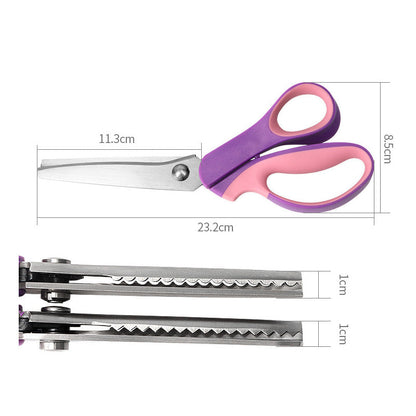 🔥Hot Sale-50% OFF✂️Multipurpose Pinking Shears Serrated Scissors