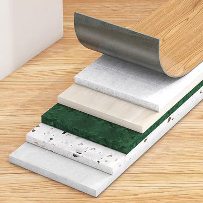 🧱2026 Hot Sale🏠Wood Grain Peel and Stick Floor Tiles, Self-Adhesive, Waterproof & Easy DIY Installation 🌿