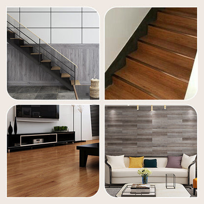🧱2026 Hot Sale🏠Wood Grain Peel and Stick Floor Tiles, Self-Adhesive, Waterproof & Easy DIY Installation 🌿
