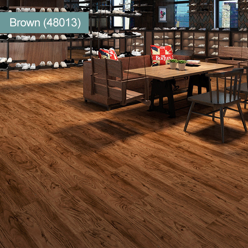 🧱2026 Hot Sale🏠Wood Grain Peel and Stick Floor Tiles, Self-Adhesive, Waterproof & Easy DIY Installation 🌿