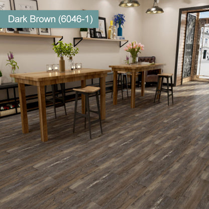 🧱2026 Hot Sale🏠Wood Grain Peel and Stick Floor Tiles, Self-Adhesive, Waterproof & Easy DIY Installation 🌿