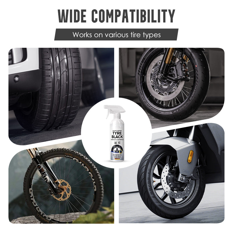 ✨Tire Shine & Protect Spray – Deep Gloss, UV Guard & Anti-Dust📦