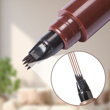 💖Buy 1 Get 1 Free🌟Waterproof Four-tip Beard and Eyebrow Pen
