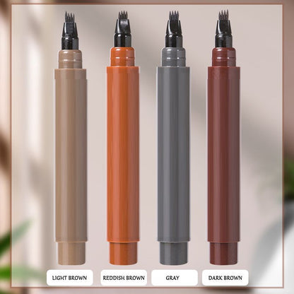 💖Buy 1 Get 1 Free🌟Waterproof Four-tip Beard and Eyebrow Pen