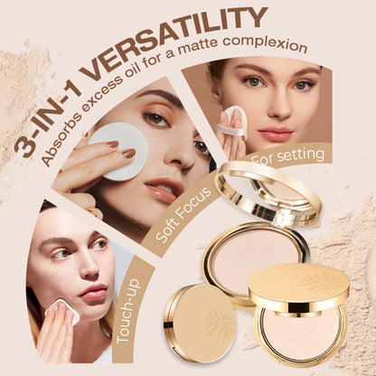 🔥2026 HOT SALE💖Waterproof Matte Setting Powder