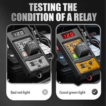 🔥Automotive Relay Voltage Tester with LED Indicator