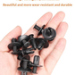 100pcs Universal Auto Fastener Clips Set - Multi-Size Expansion Screw Clips for Car Bumper, Door Panel & Trim