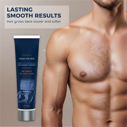 Fast-Acting Body Hair Removal Cream for Men