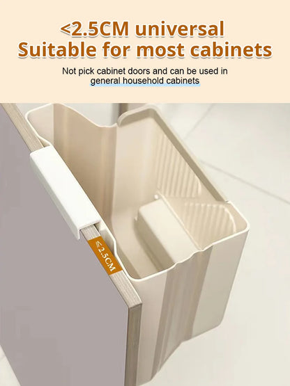 🗑️50% OFF NOW!🕒Foldable Hanging Trash Can – Space Saving, Leak Proof & Easy to Clean🧼