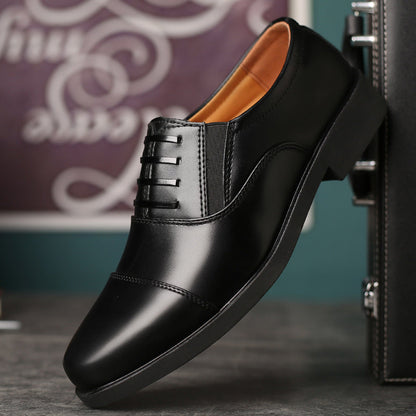 Men's Business Formal Leather Shoes - Gentleman Dress Shoes with Comfort Design & Non-Slip Sole