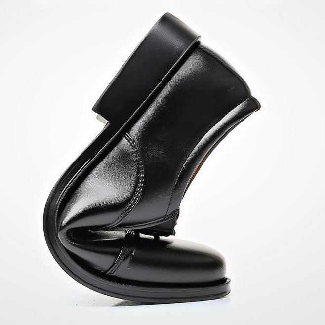 Men's Business Formal Leather Shoes - Gentleman Dress Shoes with Comfort Design & Non-Slip Sole