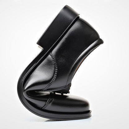 Men's Business Formal Leather Shoes - Gentleman Dress Shoes with Comfort Design & Non-Slip Sole