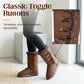 Women's Ultra-Warm Faux Fur Lined Mid-Calf Snow Boots