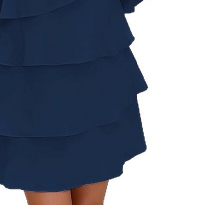 ✨Women's Tiered Ruffle Dress with Flared Sleeves