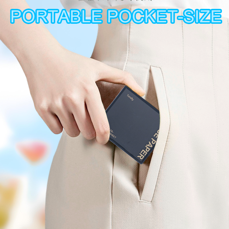 3-in-1 Portable Oil-absorbing Paper
