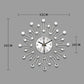 ✨ 62% OFF NOW! 🕰️ Rhinestone Wall Clock – Silent Movement, Sparkling Design & Elegant Home Decor 💎