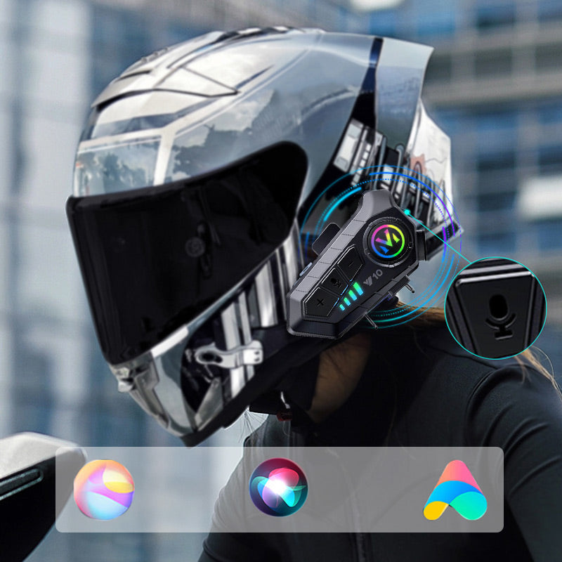 🏍️ LIMITED-TIME 50% OFF! 🎧 Motorcycle Bluetooth Headset – Clear Sound, Waterproof, Long Battery ⚡