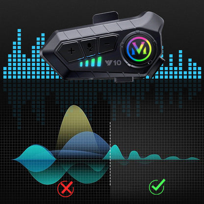 🏍️ LIMITED-TIME 50% OFF! 🎧 Motorcycle Bluetooth Headset – Clear Sound, Waterproof, Long Battery ⚡
