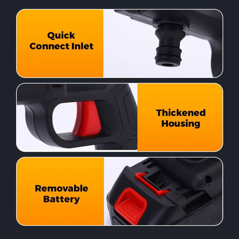 🔥 Hot Sale 50% OFF 🔥Multi-Function Portable Cordless High Pressure Washer
