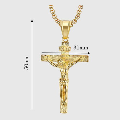 Creative Trendy Cross Pendant Necklace