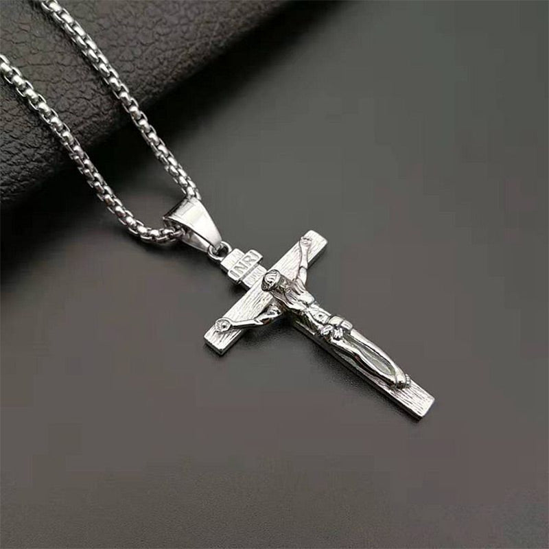 Creative Trendy Cross Pendant Necklace