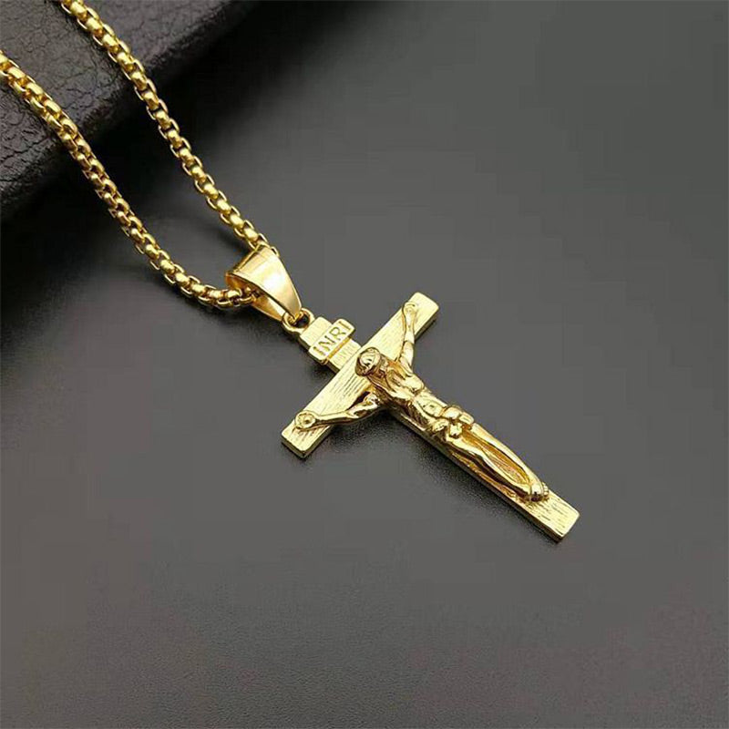 Creative Trendy Cross Pendant Necklace