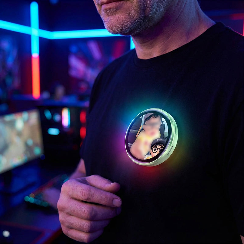 Smart Digital Display Badge with Touchscreen