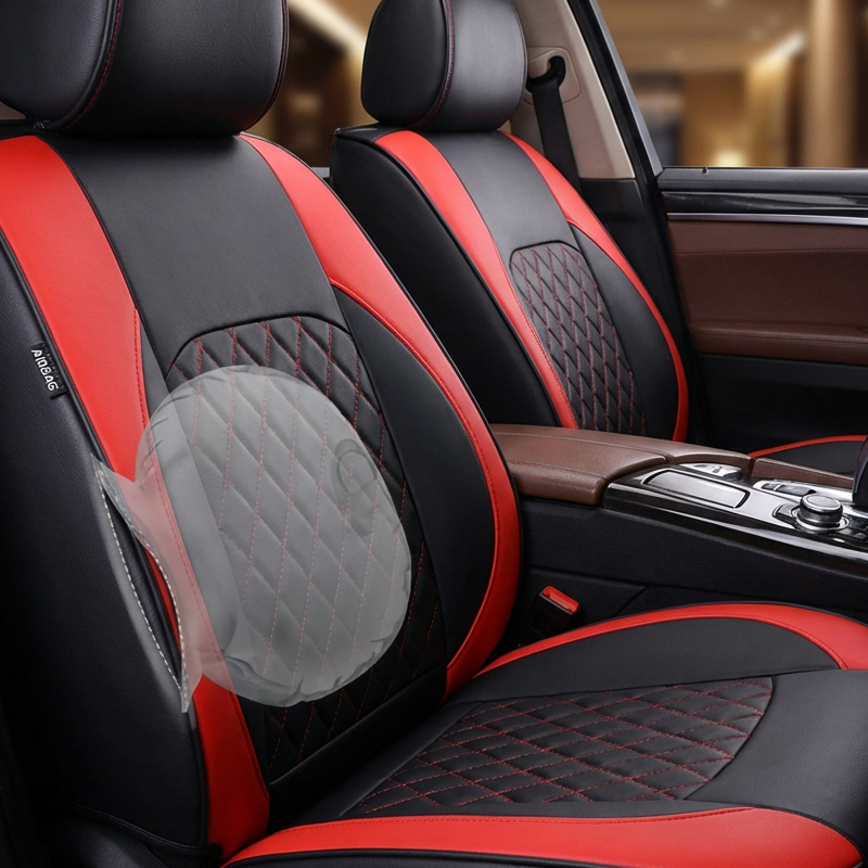 📢📢50% OFF⏰🚗9-Piece Universal Fit Leather Car Seat Cover Set