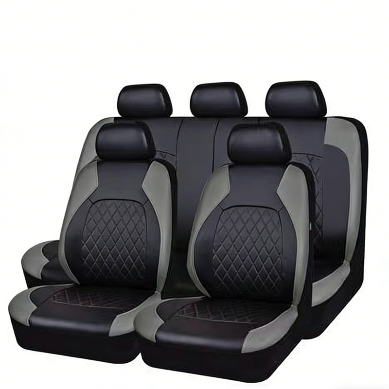 📢📢50% OFF⏰🚗9-Piece Universal Fit Leather Car Seat Cover Set
