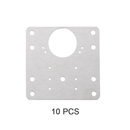 🚪 50% OFF🔧 Hinge Repair Plate – Fix Loose Cabinet Doors Fast, No Replacement – Stainless Steel & Dual-Sided 🛠️