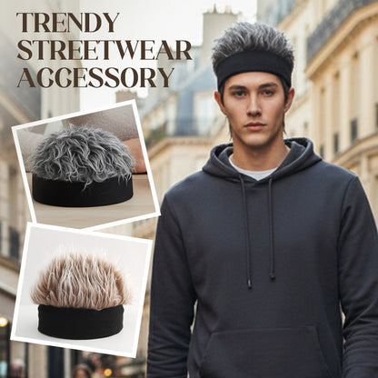 💥Unisex Hip-Hop Wig Hat – Grunge Style, Soft and Comfortable & Perfect for Parties and Costumes ✨