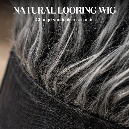 💥Unisex Hip-Hop Wig Hat – Grunge Style, Soft and Comfortable & Perfect for Parties and Costumes ✨
