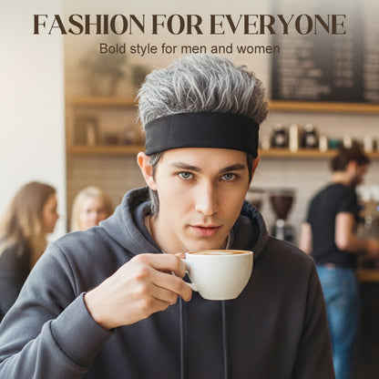 💥Unisex Hip-Hop Wig Hat – Grunge Style, Soft and Comfortable & Perfect for Parties and Costumes ✨