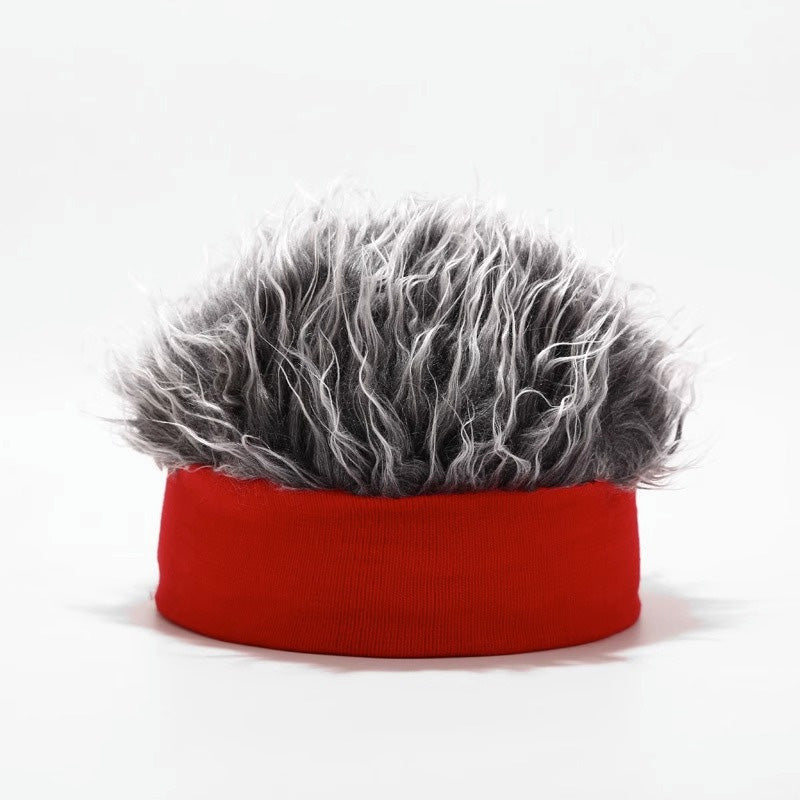 💥Unisex Hip-Hop Wig Hat – Grunge Style, Soft and Comfortable & Perfect for Parties and Costumes ✨